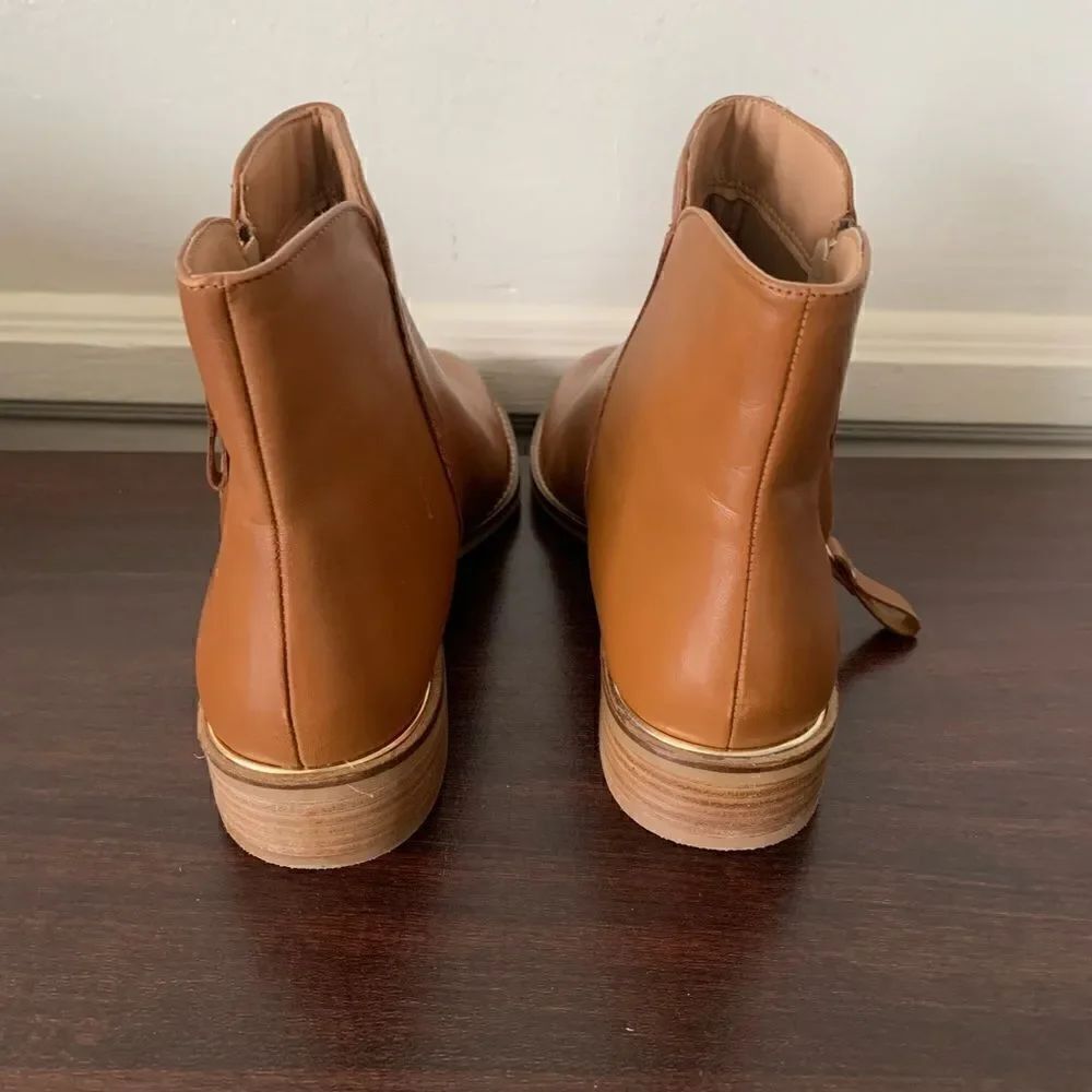 Crevo Eileen Women’s soft genuine leather zip ankle boot size 8, NIB - Picture 5 of 12